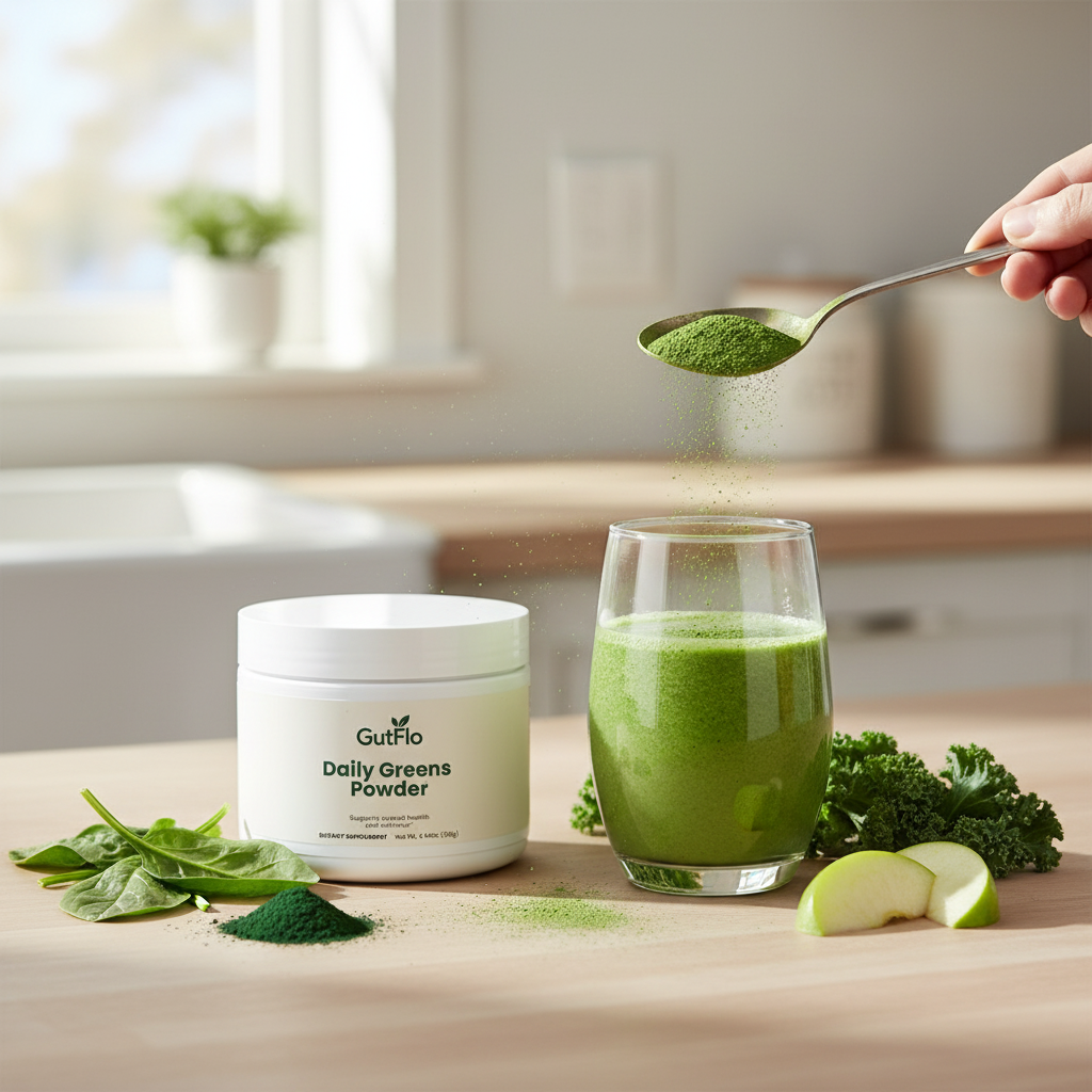 GutFlo Daily Greens Powder